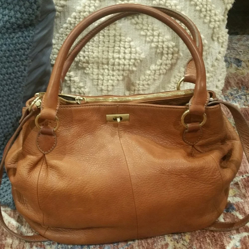 J.CREW ICONIC BROMPTON HOBO BAG-USED